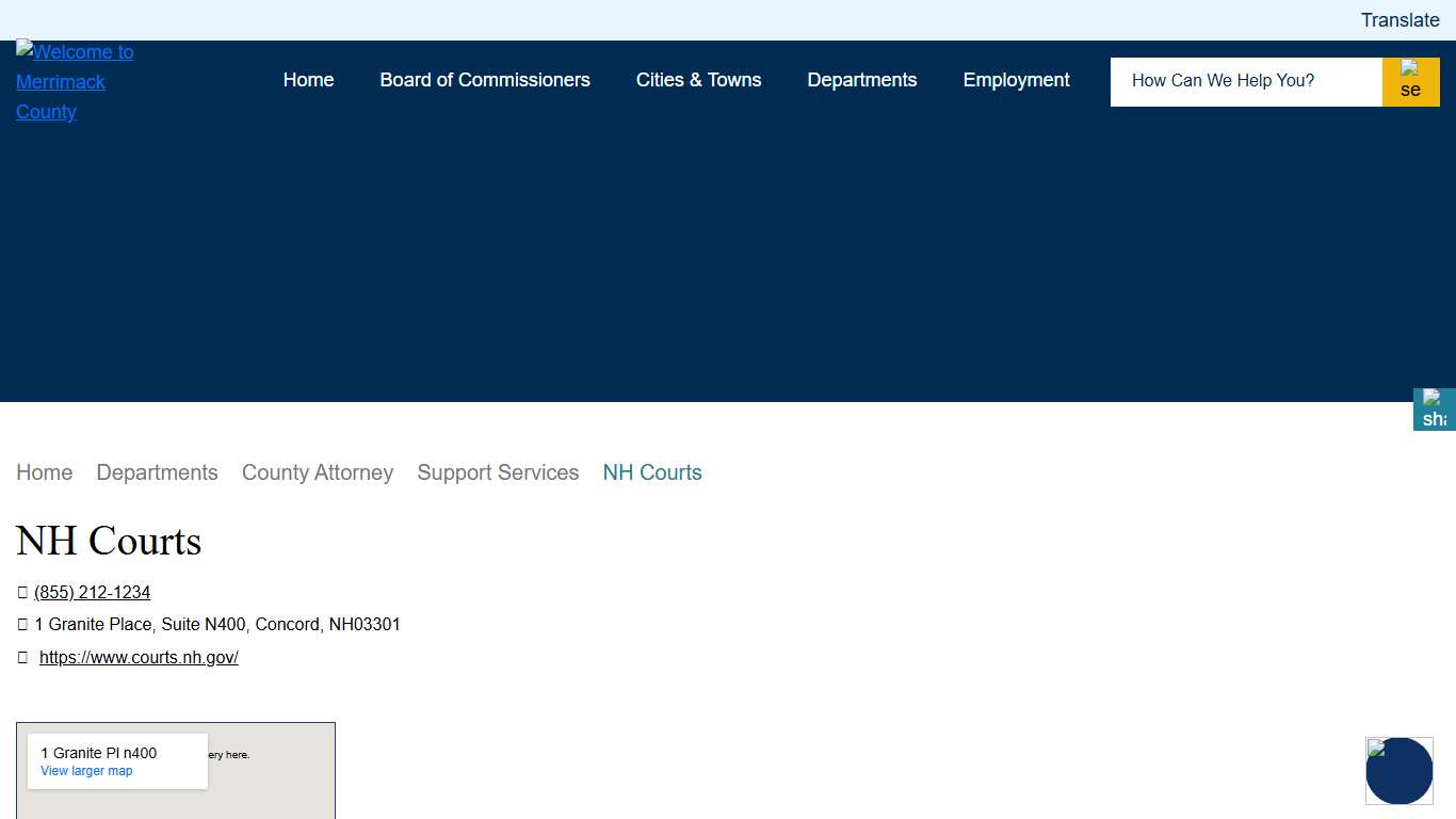 Merrimack County, NH